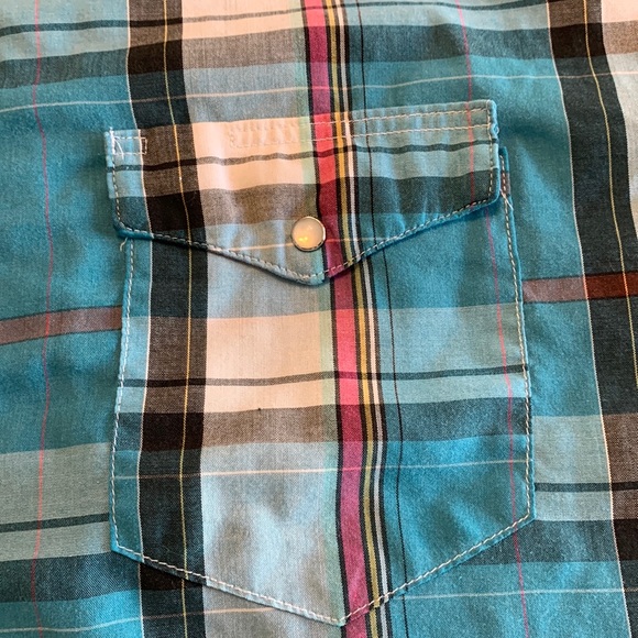 - Vintage American Hero Western Mens shirt L - Picture 2 of 2